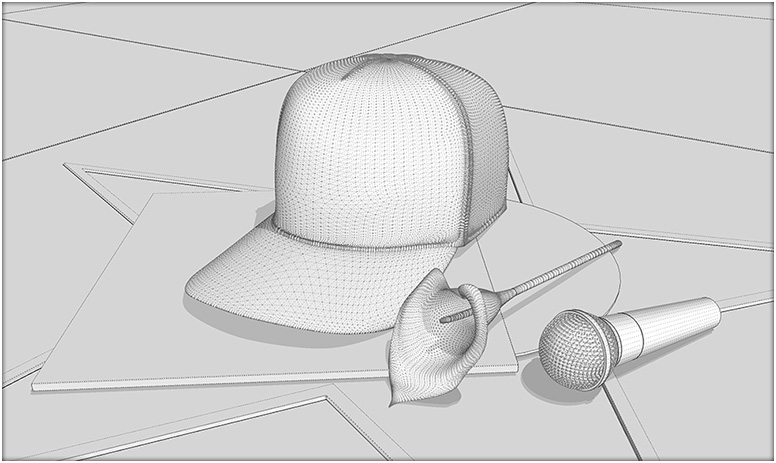 Tribute to MCA - Sketchup Ourput