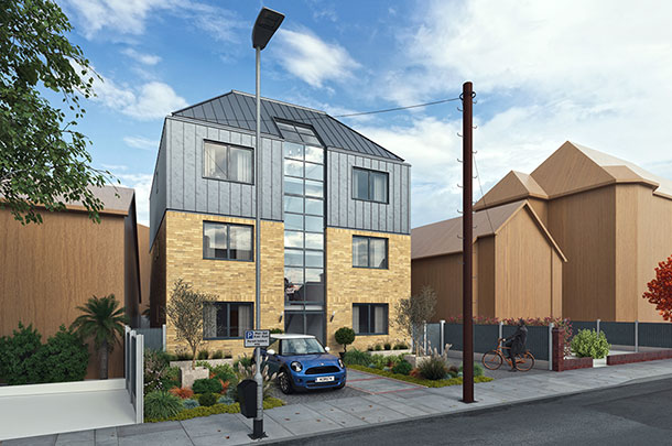 New Build Apartment Building For Roc Haus