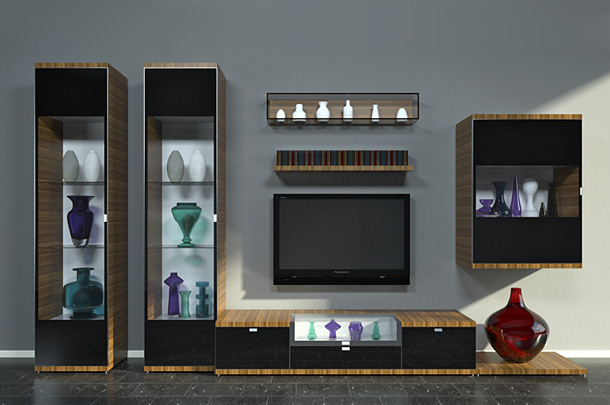 Visualisation for living room makeover