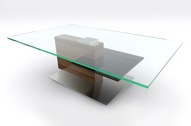 Product shot of a table design by Venjakob